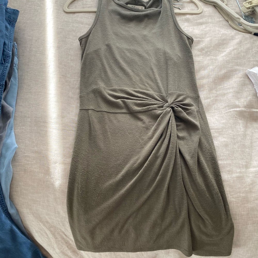 Abercrombie knotted cotton dress